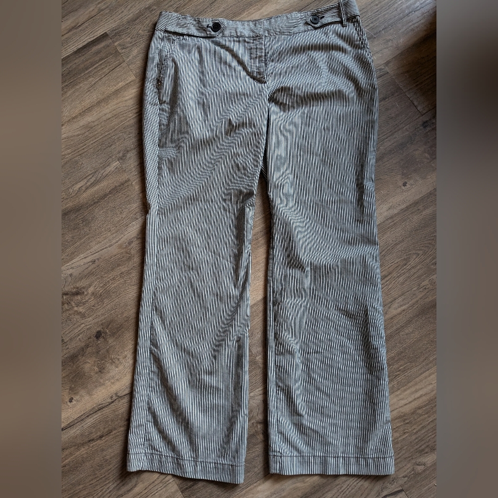 Loft, size 14, grey & off white